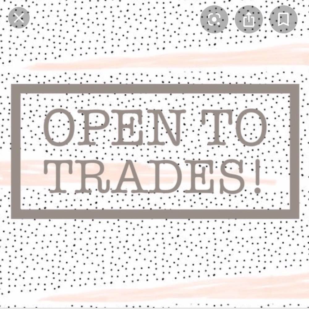 Open to trades ❤️